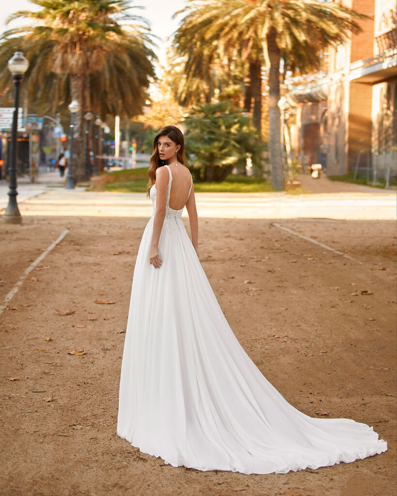 robe de mariée bohème fluide Ivana Bianca aubagne marseille
