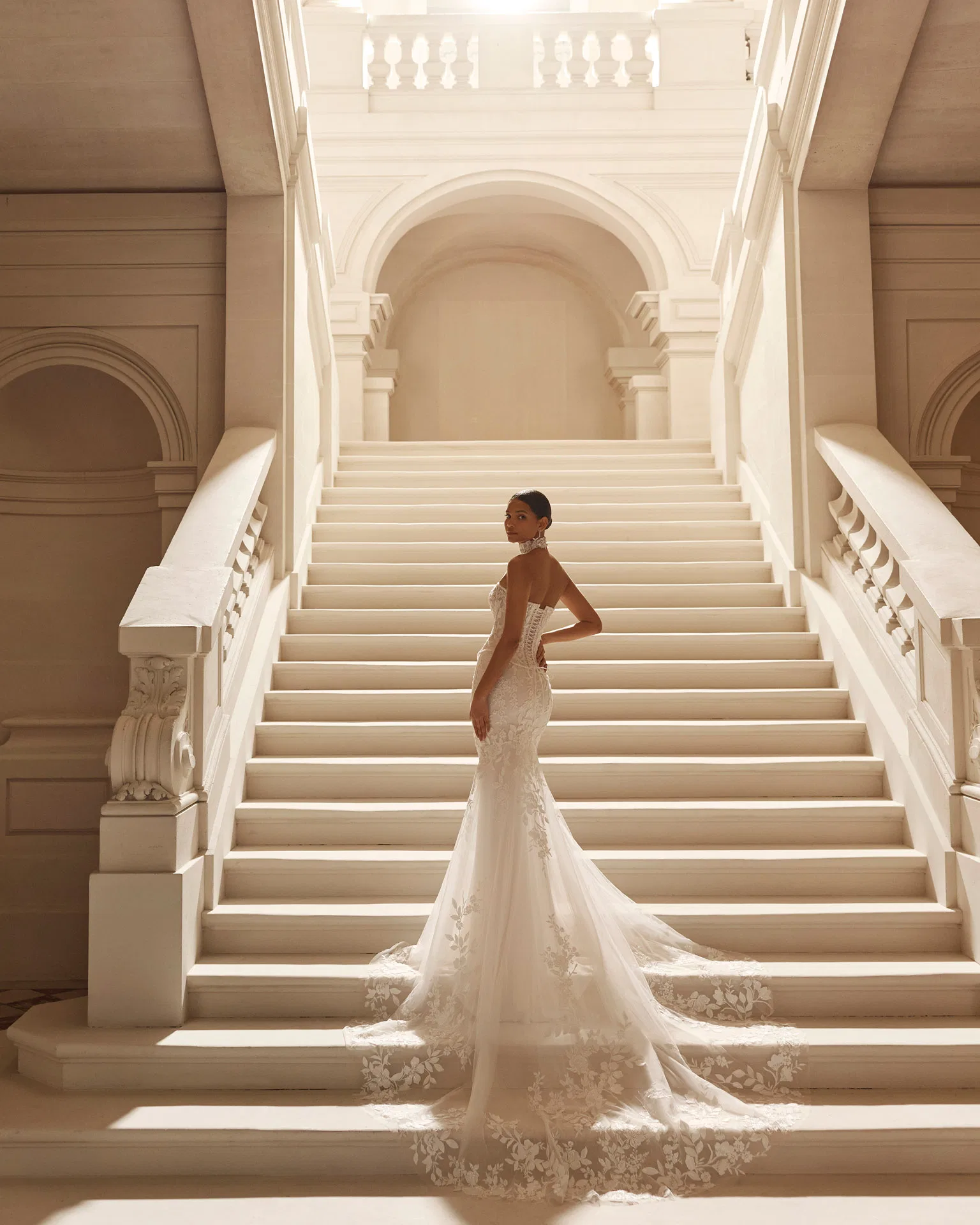 Robe de mariée sirène bustier Aina Rosa Clara à Aubagne