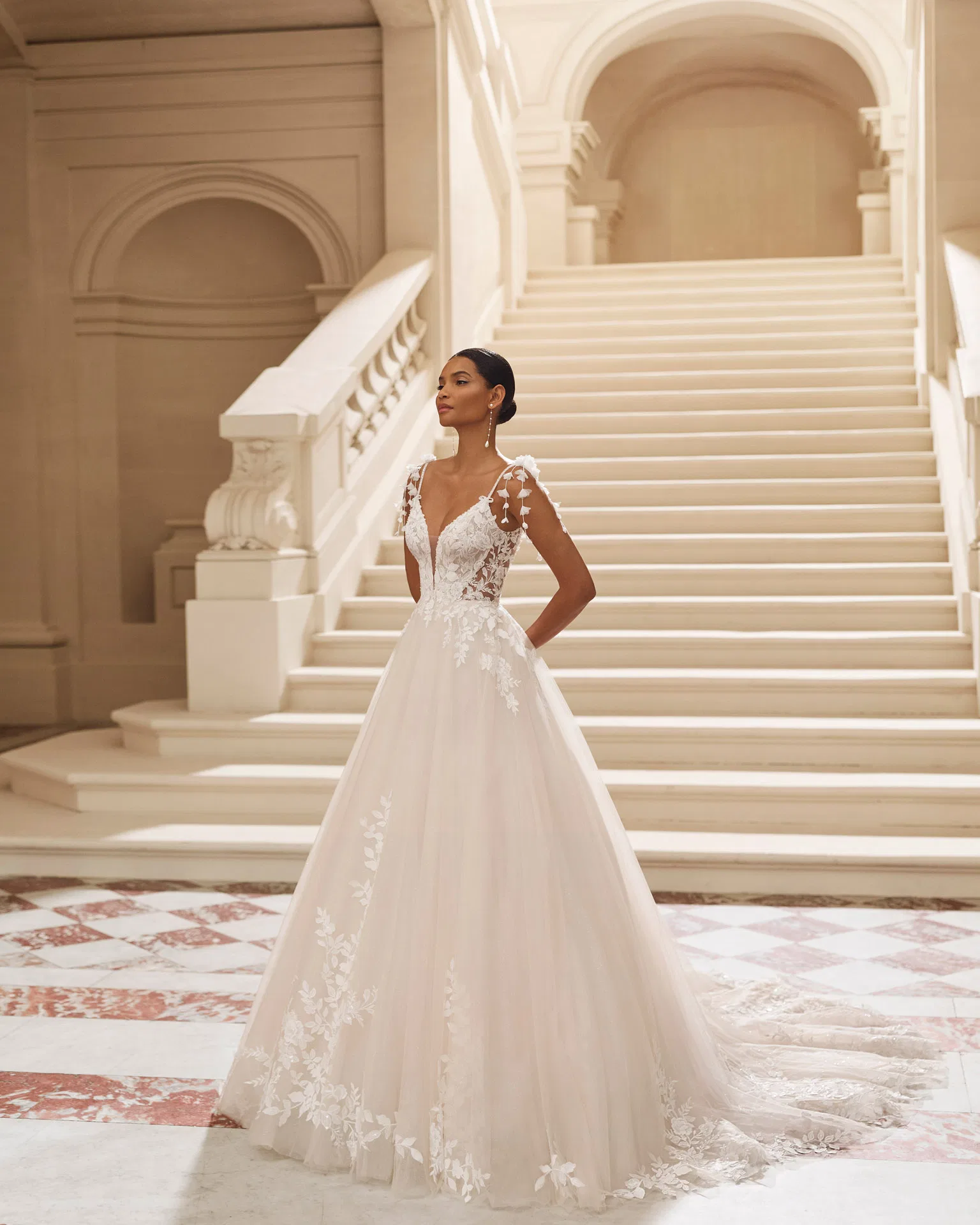 Robe de mariée Alaya Rosa Clara au showroom Ivana Bianca à Aubagne