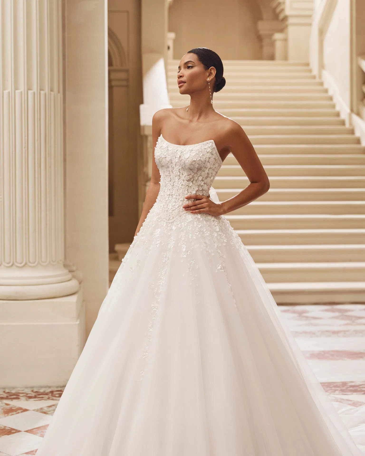 Robe de mariée Alexia Rosa Clara au showroom Ivana Bianca à Aubagne
