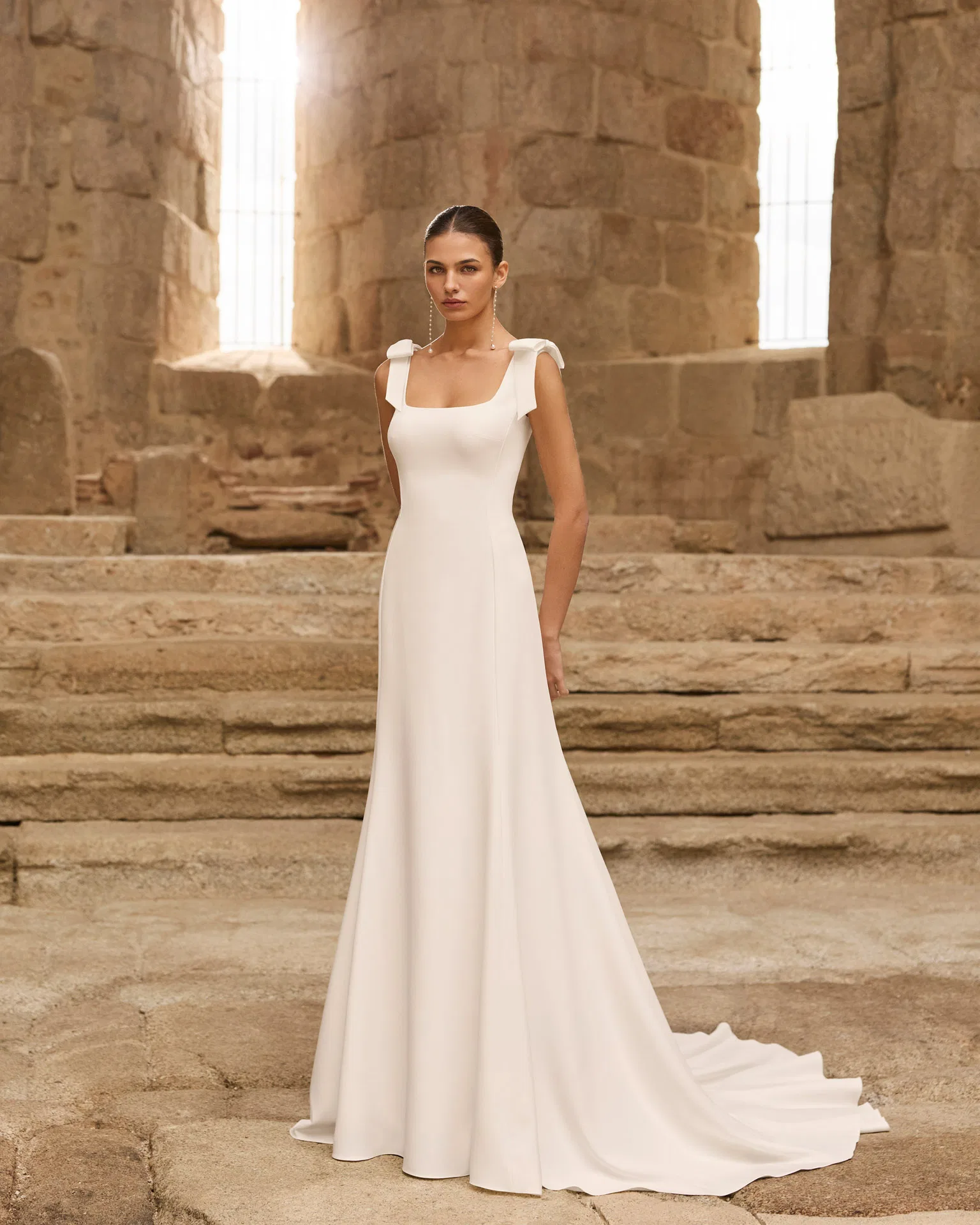 Robe de mariée Paiva Adriana Alier - vue de face - Aubagne