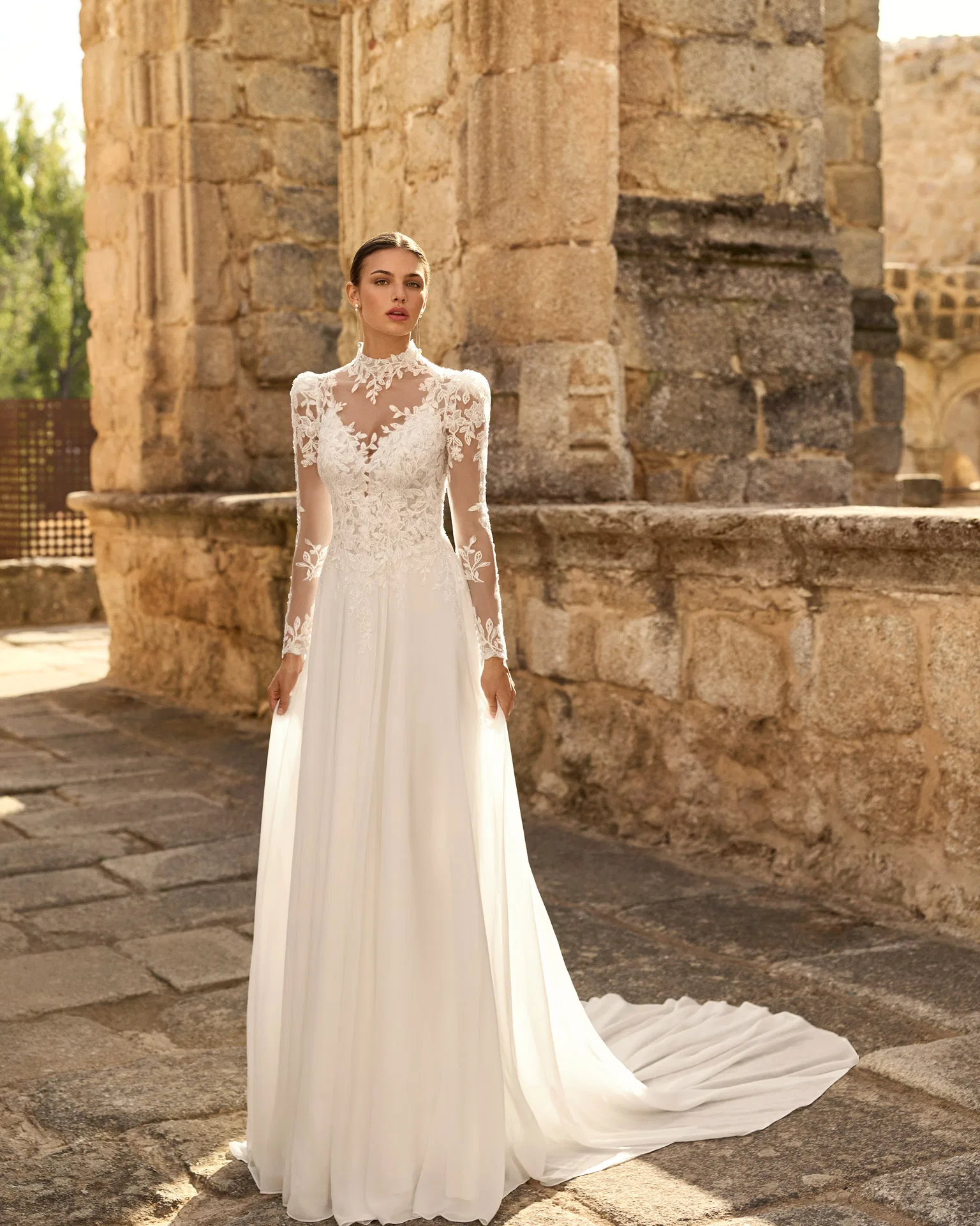 Robe de mariée Papiro Adriana Alier - top amovible - Aubagne