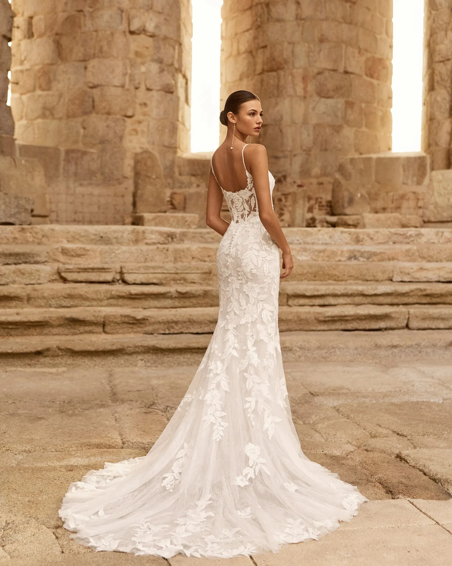 Robe de mariée Patty Adriana Alier - dos robe sirène - Aubagne